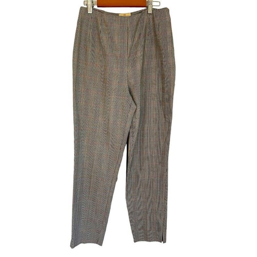 Vintage The Limited American Plaid Houndstooth Trouser Pants Academia Size 6